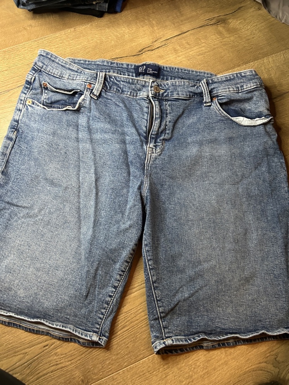GAP Blue Denim Bermuda Shorts
